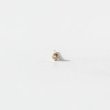 Wwake | Diamond Nugget Stud Earring (Single)