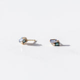 Wwake | Sapphire, Tourmaline and Diamond Bevy Earrings
