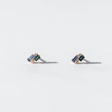Wwake | Sapphire, Tourmaline and Diamond Bevy Earrings