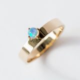 Wwake | Small Opal Monolith Ring