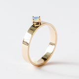 Wwake | Small Opal Monolith Ring