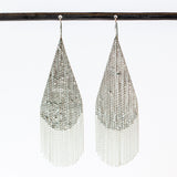 Drip Earrings, Sterling Silver