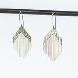 Gem Earrings, Sterling Silver