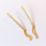 Post Earrings, Sterling and Brass