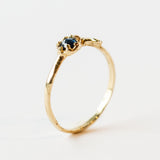 Floret Blue Sapphire Ring