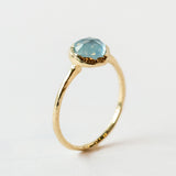 Mini Cove Aquamarine Ring