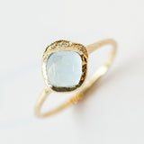 Mini Cove Aquamarine Ring
