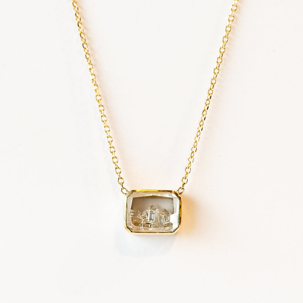 Esmeralda Diamond Shaker Necklace