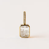 Naipe Emerald Cut Diamond Shaker Charm