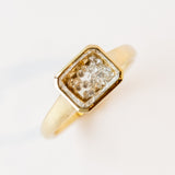 Neue Step Cut Diamond Shaker Ring