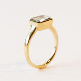 Neue Step Cut Diamond Shaker Ring
