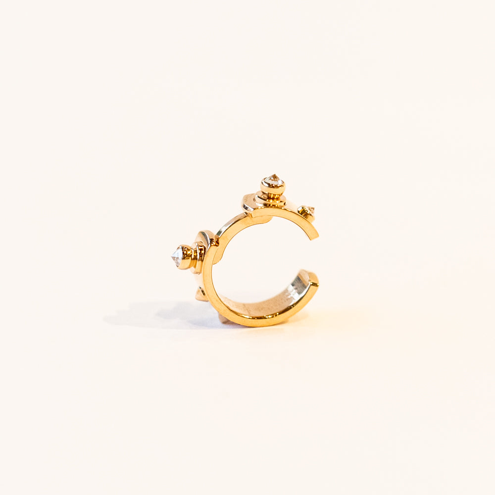 Brunch in NY Diamond Ear Cuff