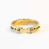 Brunch in NY Mood Ring with Diamonds