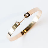 Dinner Date Mood 6mm Diamond Bangle
