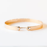 Dinner Date Mood 6mm Diamond Bangle
