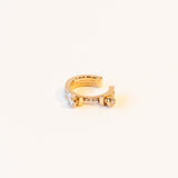 Eternity Tuxedo Diamond Ear Cuff