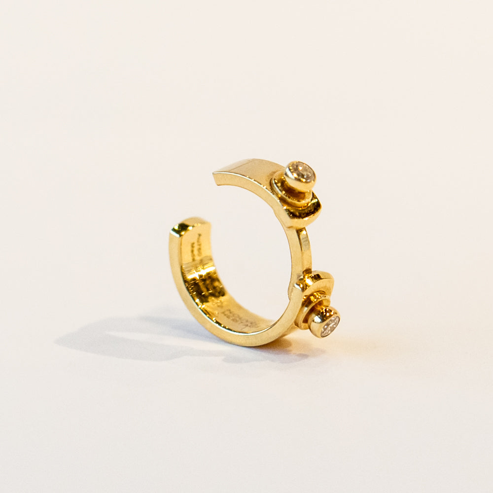 Monday Morning Diamond Ear Cuff
