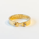 Monday Morning 4mm Mood Ring with Diamonds