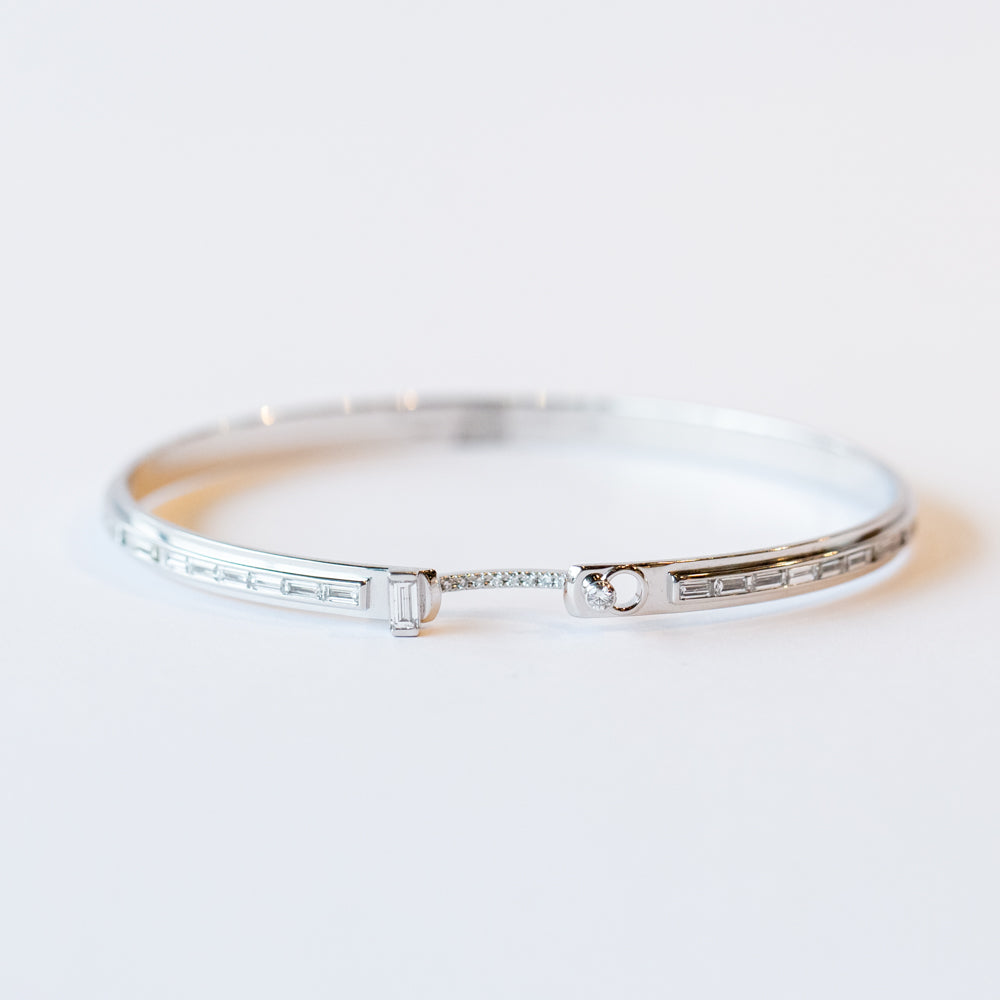 My Best Friend's Wedding Mood 4mm Diamond Bangle