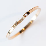 Parisian Stroll 4mm Diamond Bangle
