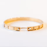 Picnic in Paris Mood 6mm Diamond Bangle