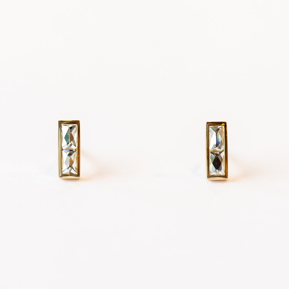 Monet Diamond Stud Earrings