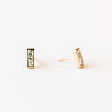Monet Diamond Stud Earrings