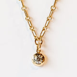 Randi Diamond Drop Necklace