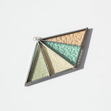 Diamond Stained Glass Suncatcher, Seagrass