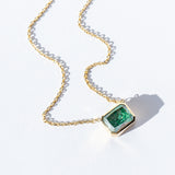 Esmeralda Emerald Shaker Necklace