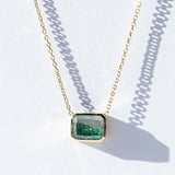 Esmeralda Emerald Shaker Necklace