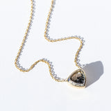 Naipe Heartish Black Diamond Shaker Necklace