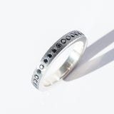 Adam Black Diamond Eternity Band