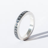 Adam Black Diamond Eternity Band