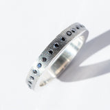 Adam Black Diamond Eternity Band
