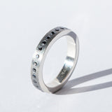 Adam Black Diamond Eternity Band