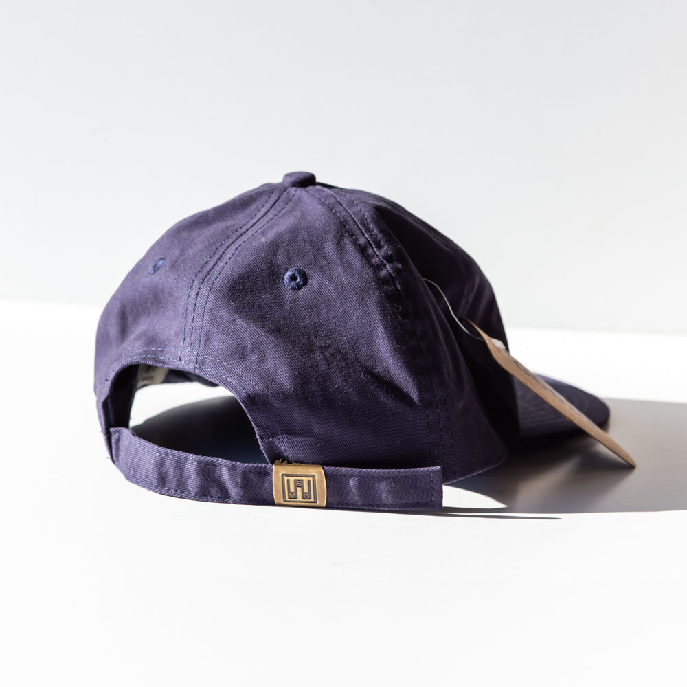 Yarrow Goods | Embroidered Lapis Hat, Navy