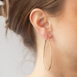 Sarah McGuire | Large Anjou Hoop Earrings
