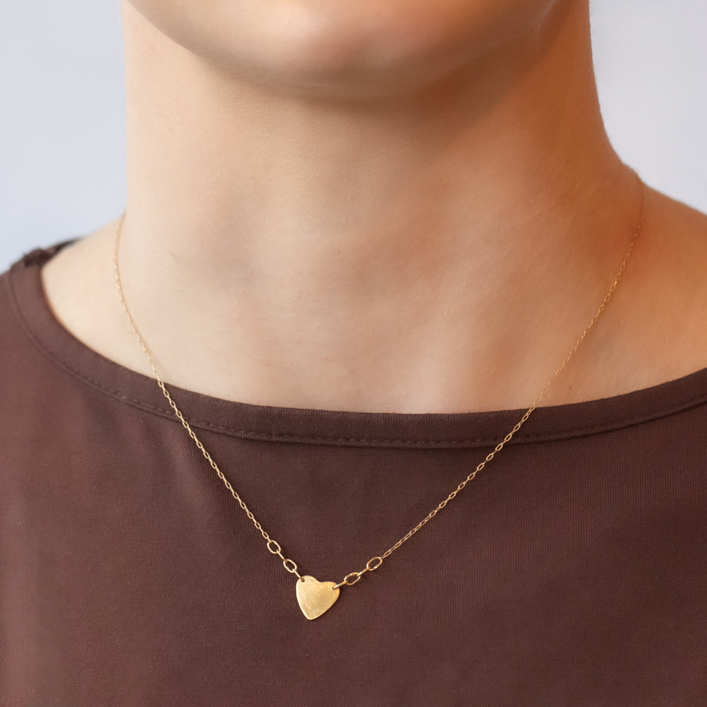 Sarah McGuire | Mini Paper Heart Necklace