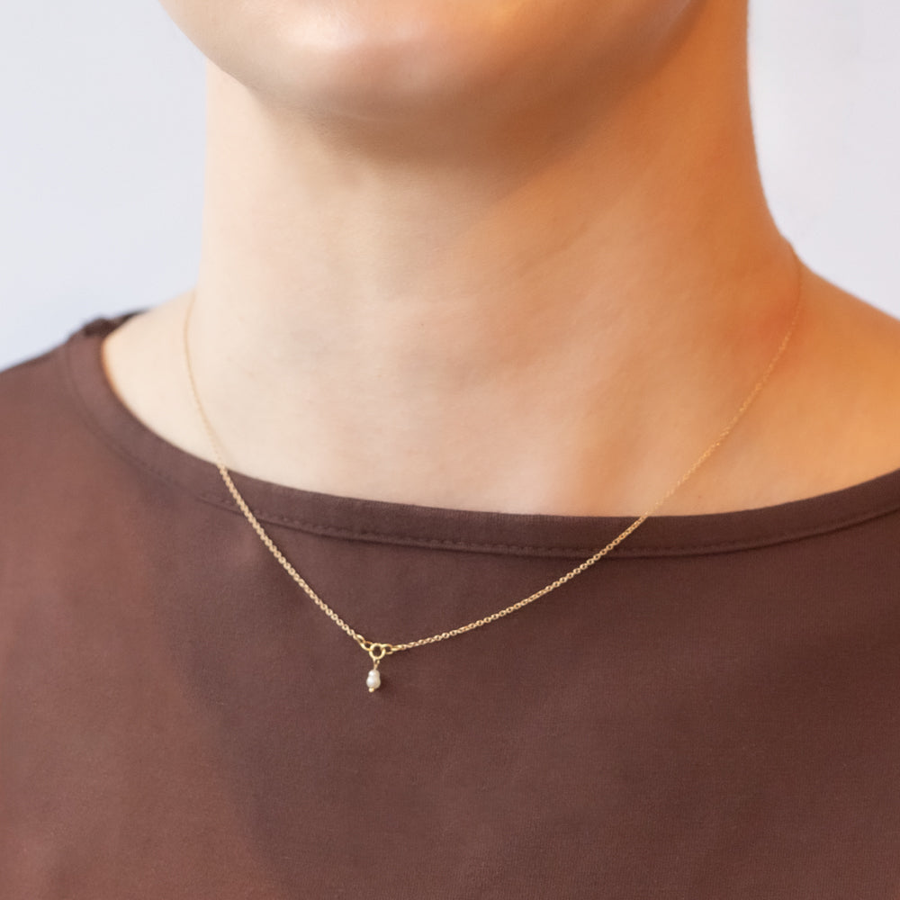 Sarah McGuire | Minnow Keshi Pearl Necklace