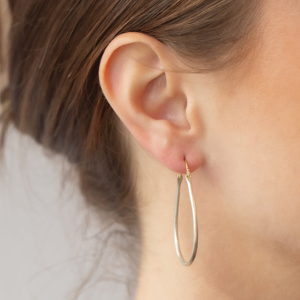 Sarah McGuire | Small Anjou Hoop Earrings