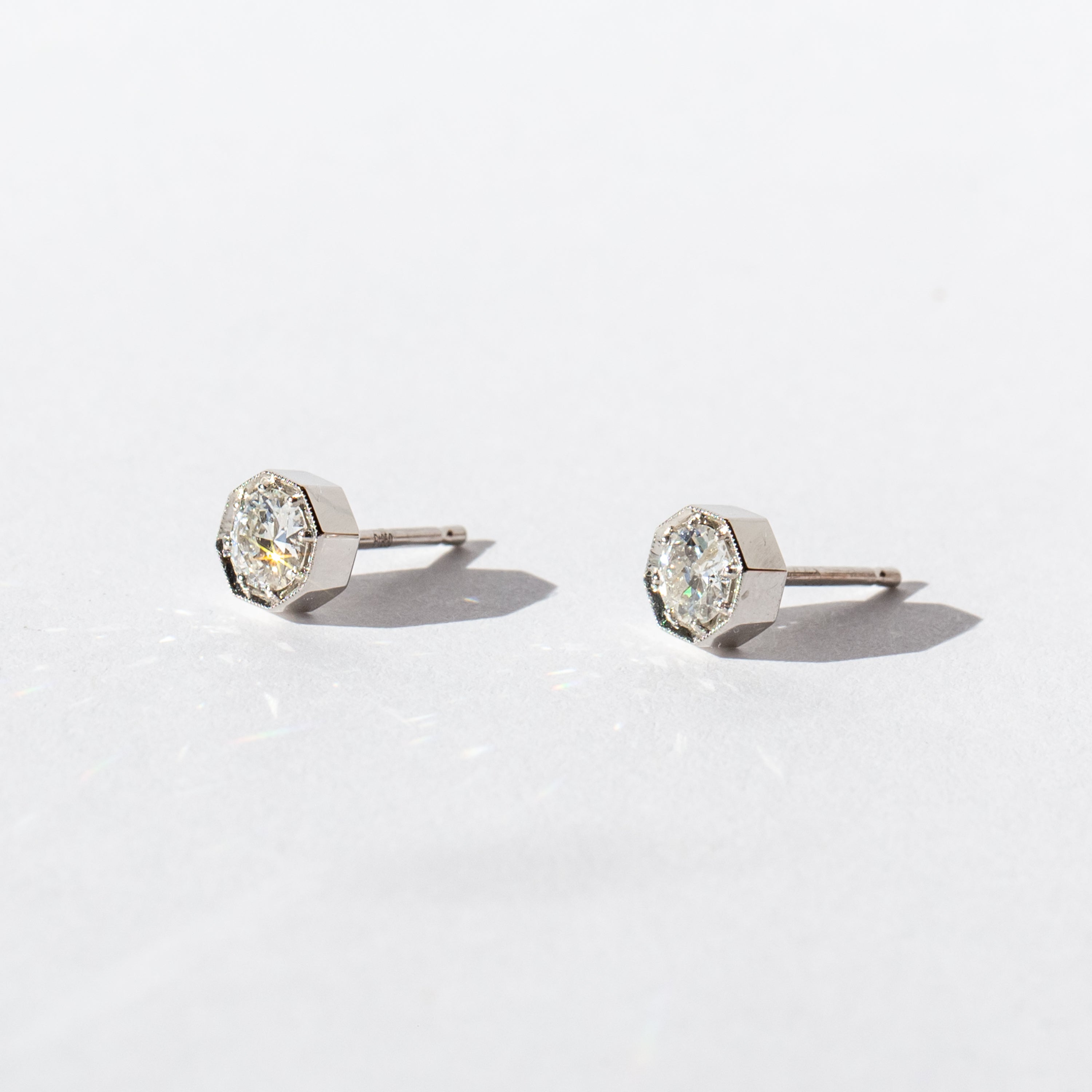 Gemma Diamond Stud Earrings