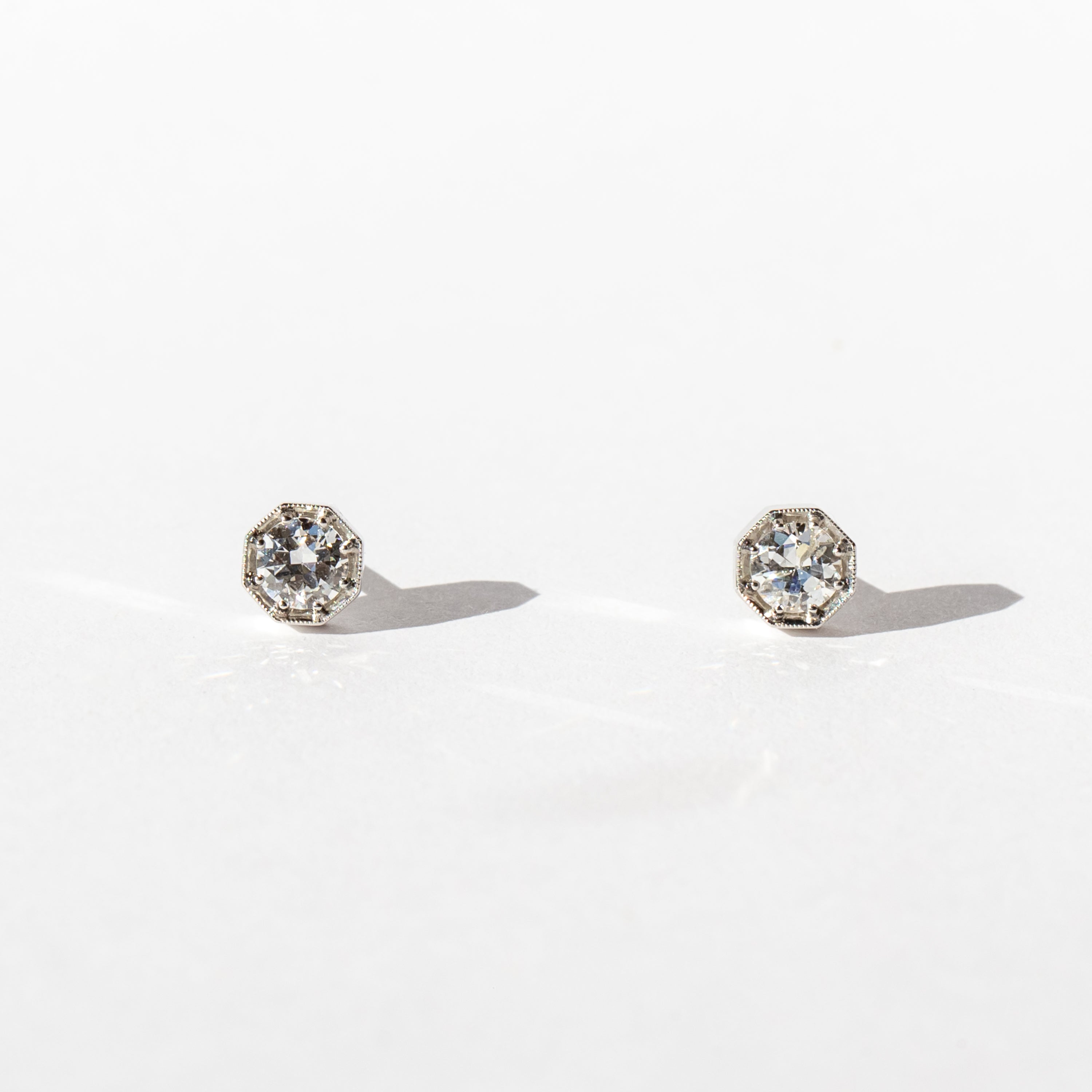 Gemma Diamond Stud Earrings