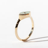 Two-Tone Turquoise Anja Ring