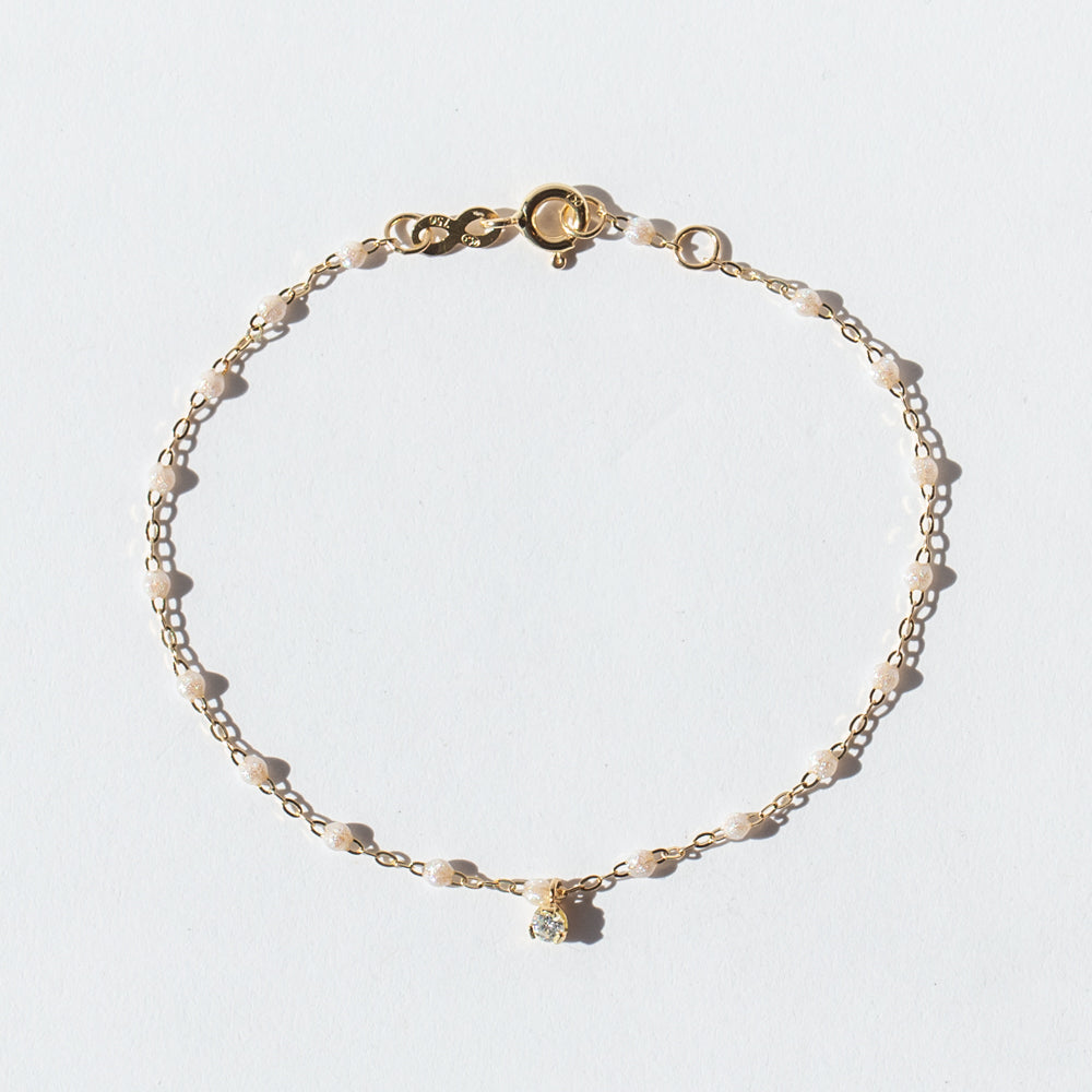 Gigi Supreme One Diamond Bracelet, Opal