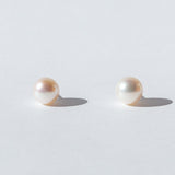 Zoe Chicco | White Freshwater Pearl Stud Earrings