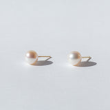 Zoe Chicco | White Freshwater Pearl Stud Earrings