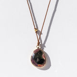 Large Asymmetrical Watermelon Tourmaline Necklace