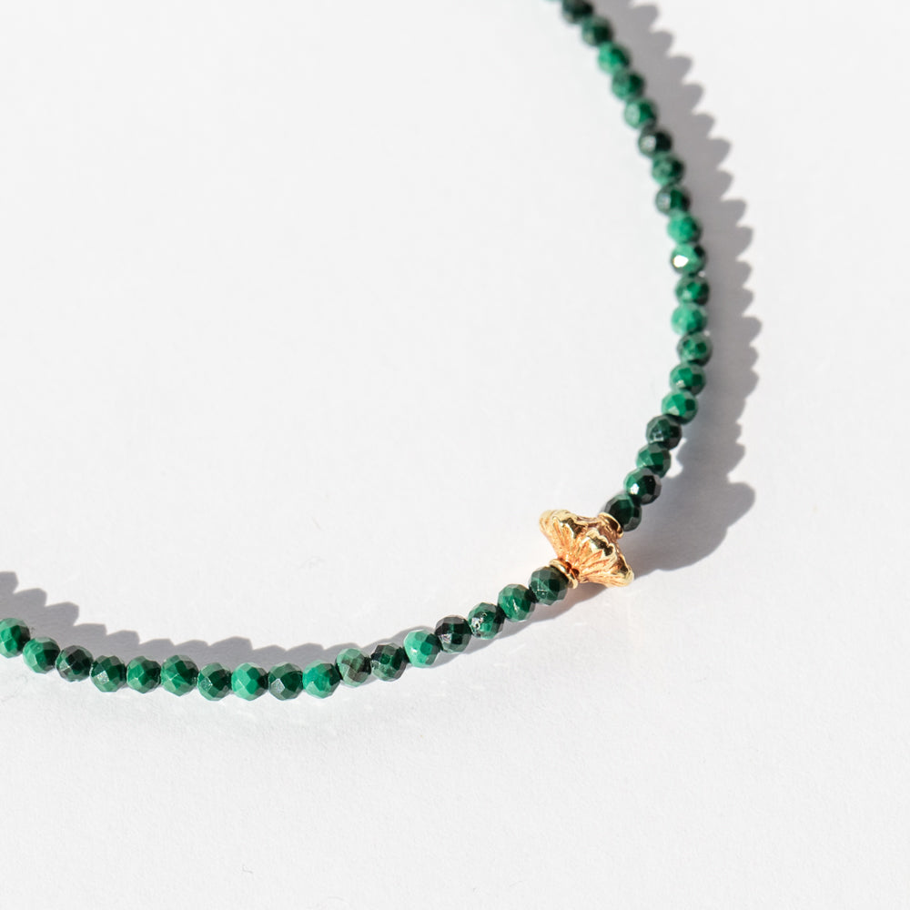 Malachite Beaded Bracelet