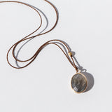 Oval Labradorite Necklace